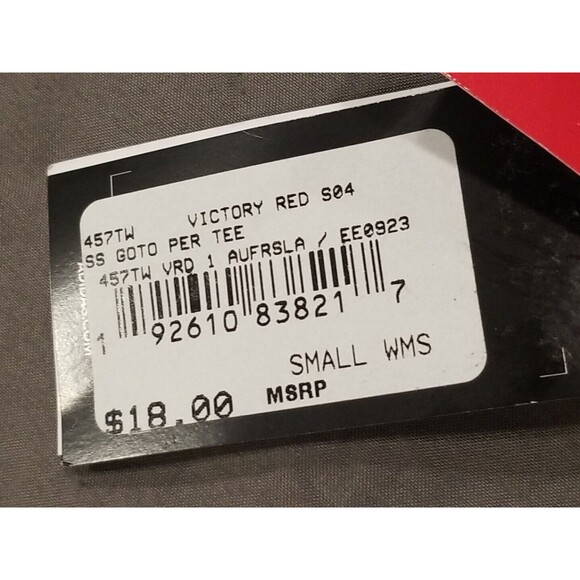 Adidas Shirt Women Small Red MLS Atlanta United Football Club Performance Soccer - Picture 5 of 12